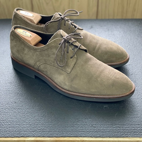 Johnston & Murphy Suede Oxfords size 11.5 - Picture 1 of 6